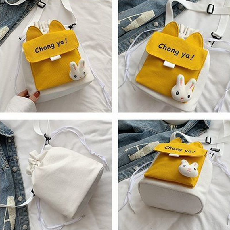 Túi đeo chéo nam nữ phong cách dễ thương - BEE GEE DCTE1061