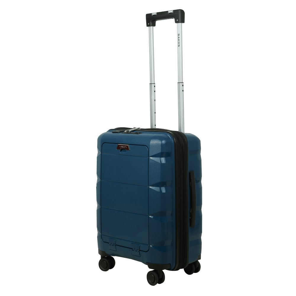 Vali Kéo Nhựa Du Lịch SAKOS CAPOLA - Size S (20inch)/ Xách Tay (Cabin) - Khóa TSA - Nhựa PP