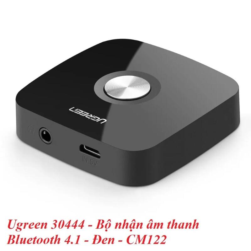 Ugreen UG30444CM122TK BT 4.1 màu Đen Bộ nhận âm thanh Bluetooth chuẩn 3.5mm - HÀNG CHÍNH HÃNG