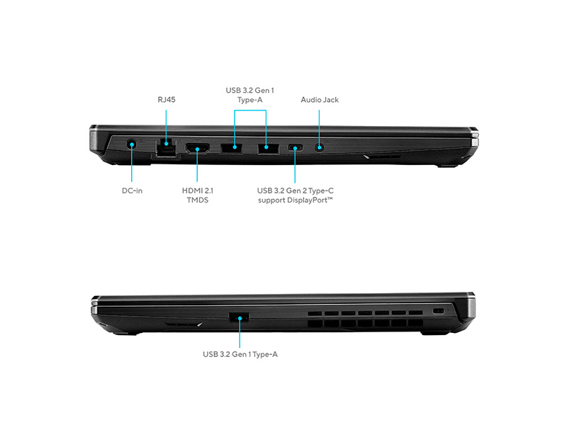 Laptop Asus TUF Gaming A15 FA506NCR-HN097W (R7 7435HS/ 16GB/ 512GB SSD/ RTX 3050 4GB/ 15.6 inch FHD/ 144Hz/ Win11/ Black) - HÀNG CHÍNH HÃNG