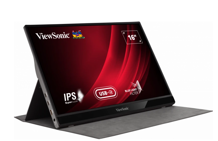 Màn Hình Di Động Viewsonic VG1655 16" IPS FHD USB C- Hàng chính hãng