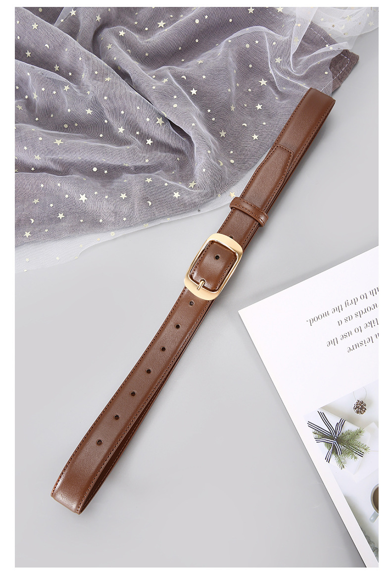 Thắt lưng nữ DA BÒ THẬT - BEE GEE N8051