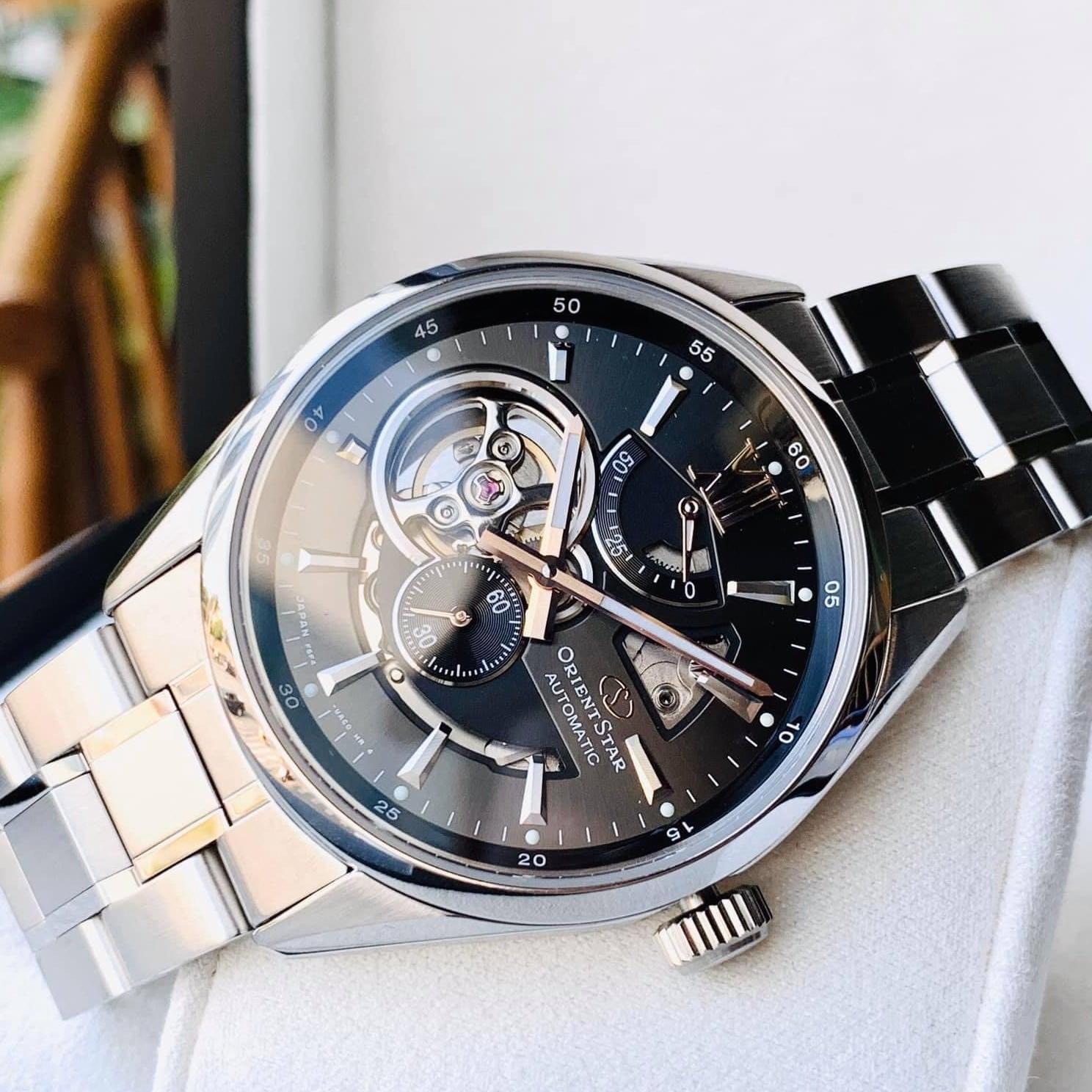 Đồng Hồ Nam Dây Thép Orient Automatic RE-AV0004N00B