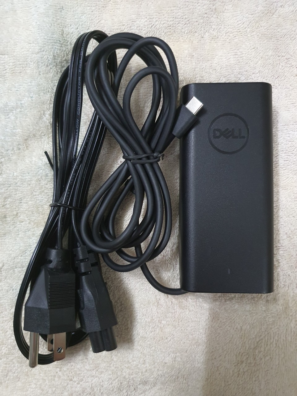 Adapter Sạc laptop Dell 65w Type C (20v-3,25A) dùng cho laptop Dell cổng type C - Hàng chính hãng