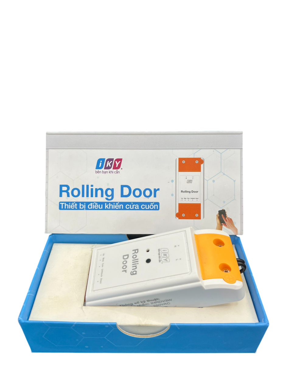 ROLLING DOOR - THIẾT BỊ ĐIỀU KHIỂN CỬA CUỐN THÔNG MINH WIFI + BLUETOOTH - Hàng Chính Hãng