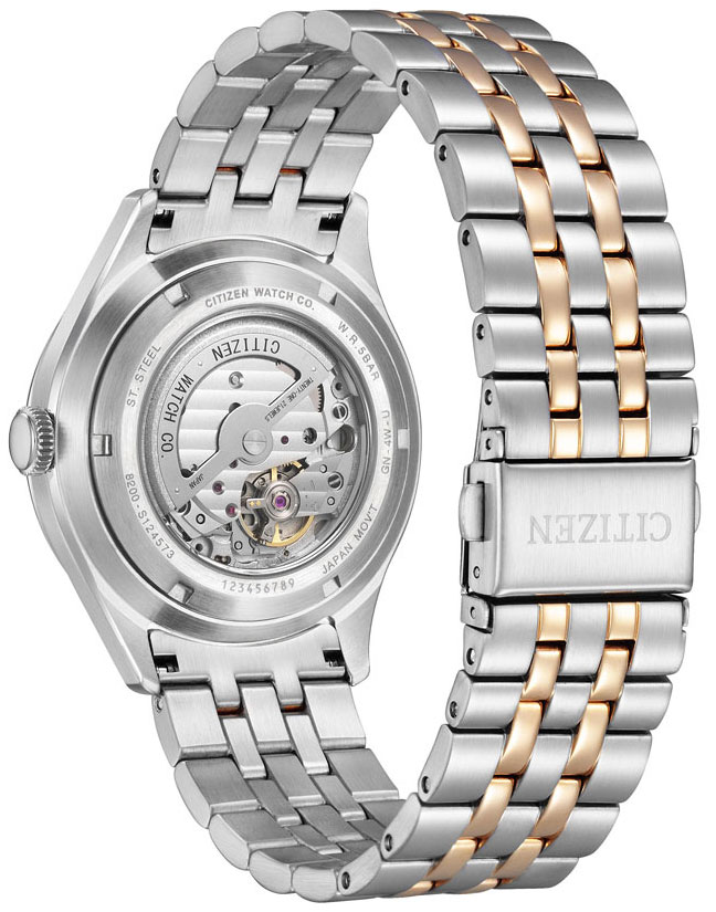 Đồng Hồ Citizen C7 Dây Thép Không Gỉ NH8394-70H - Mặt Đen