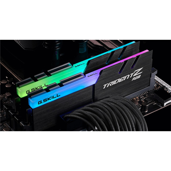 Bộ nhớ RAM PC G.Skill Trident Z RGB DDR4 64GB (32GBx2) 3600MHz (F4-3600C18D-64GTZR) - Hàng Chính Hãng