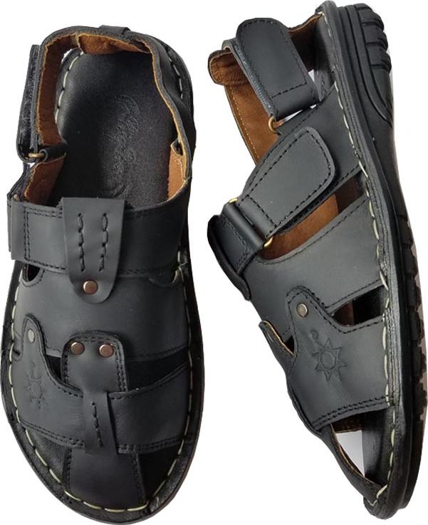 Giày Sandal Bít Mũi BIGGBEN Da Bò Thật Cao Cấp SD24