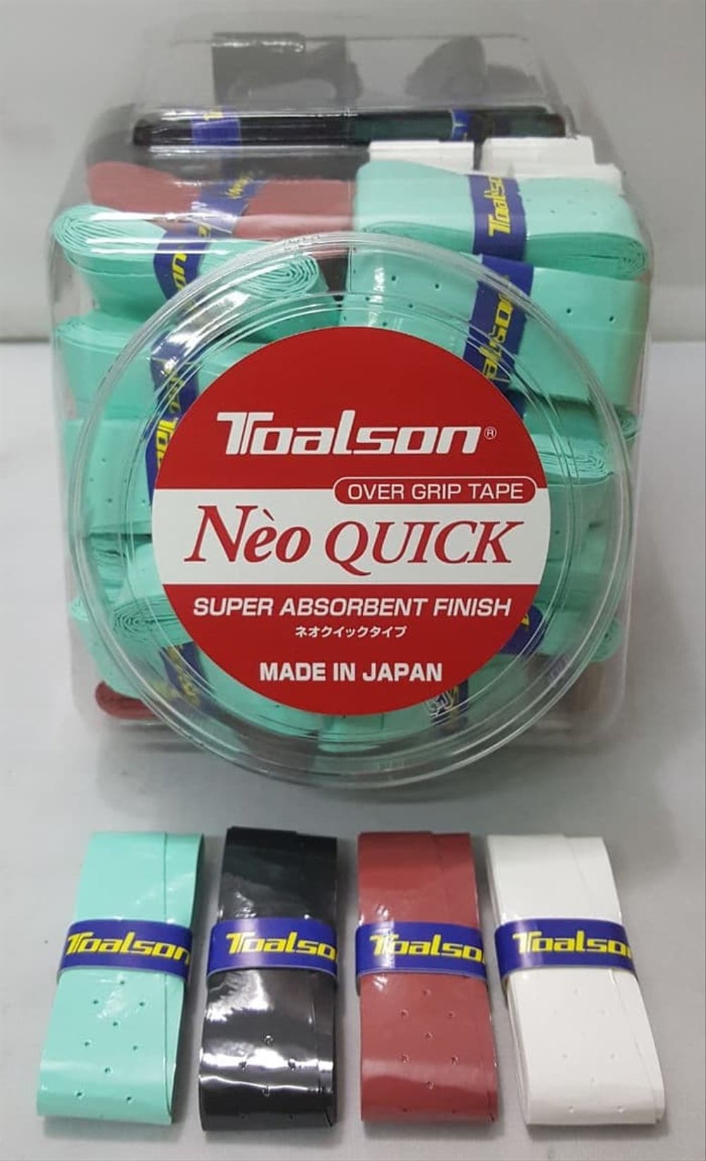 COMBO 3 cuốn cán Toalson NEO QUICK - quấn cán Made in japan (NeoQuick1)màu ngẫu nhiên