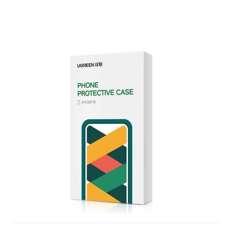 Ugreen UG90257lp544TK Silicone Màu Xanh Ốp lưng Iphone 13 Pro Max 6.7inch - HÀNG CHÍNH HÃNG