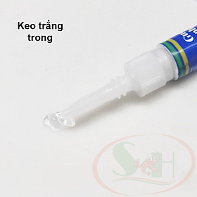 Keo dán rêu Guo Elephant Super Glue Gel đa năng dán lũa đá cây san hô bể cá tép thủy sinh