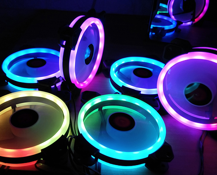 Quạt Tản Nhiệt Coolmoon V2 RGB - Hàng nhập khẩu