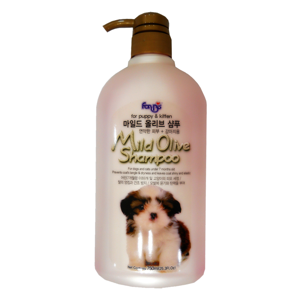 Dầu Gội Cho Thú Cưng Chiết Xuất Olive Forcans 750ml
