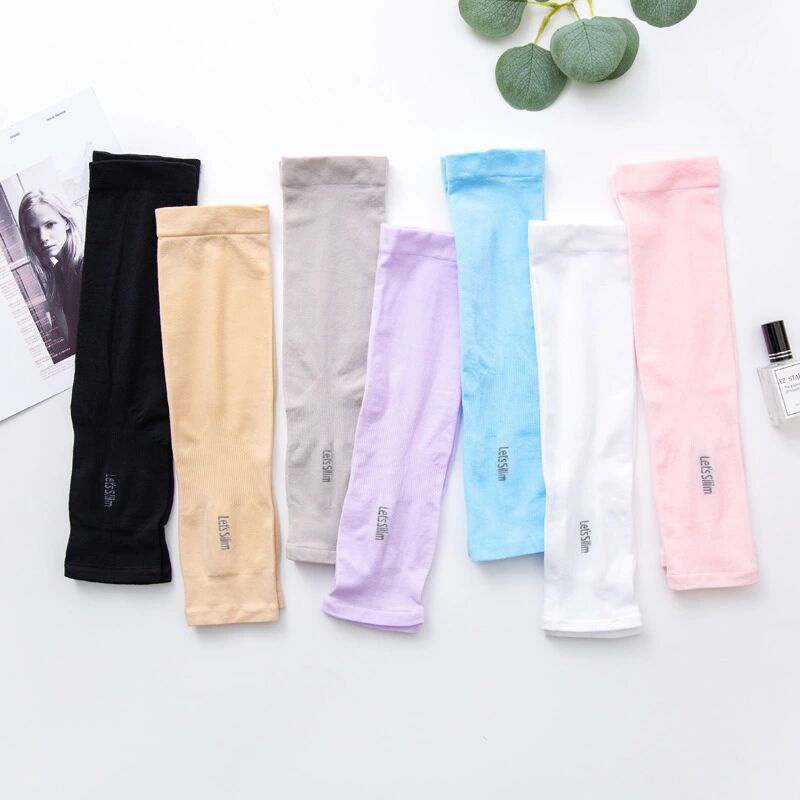 1 Đôi Găng Tay Chống Nắng Hàn Quốc Xỏ Ngón Let