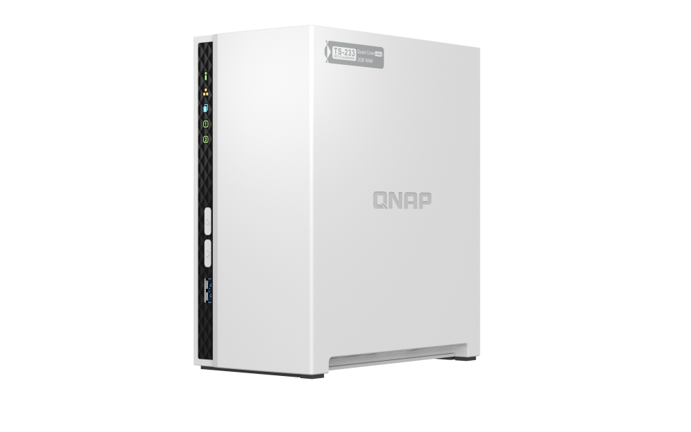 Thiết bị lưu trữ Nas QNAP, Model: TS-233 - Hàng chính hãng