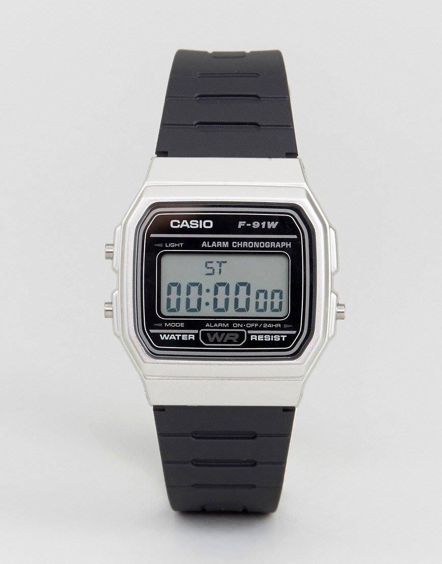 Đồng Hồ Unisex Dây Nhựa CASIO F-91WM-7A | F-91WM-7ADF