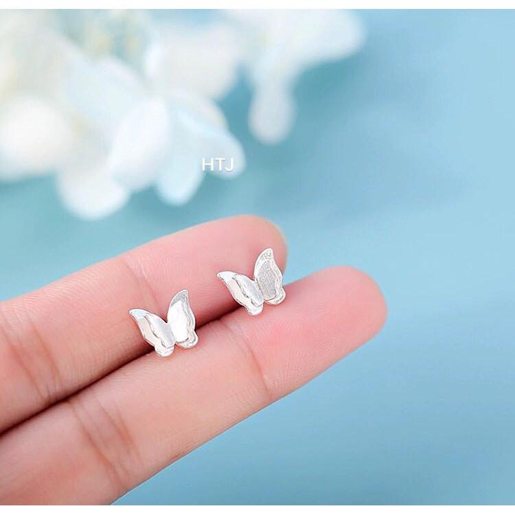 Bông tai bạc thời trang khuyên nụ chất liệu bằng bạc MS045n