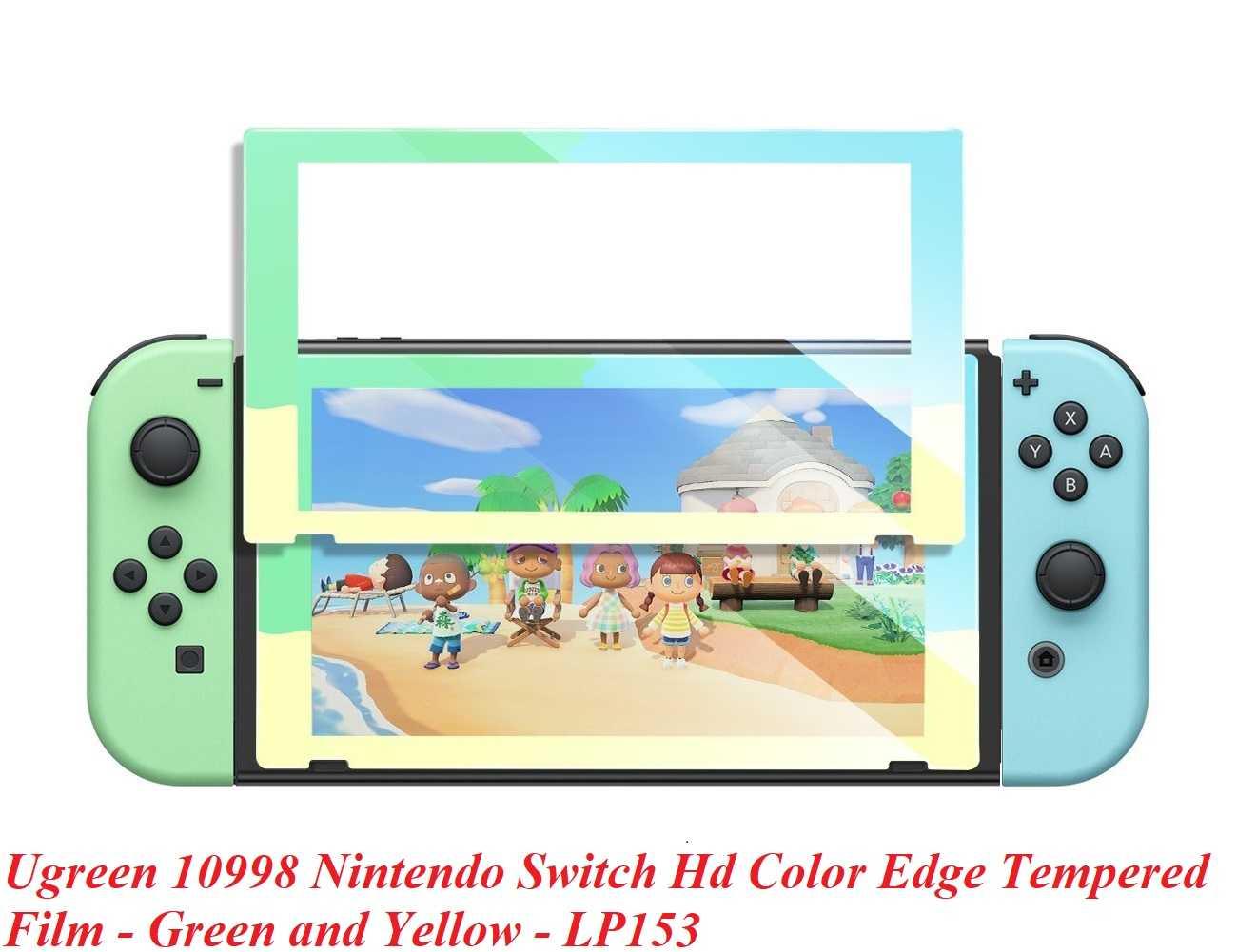 Ugreen UG10998LP153TK Viền Xanh Lá và Vàng Kính cường lực bảo vệ màn hình Nintendo Switch - HÀNG CHÍNH HÃNG