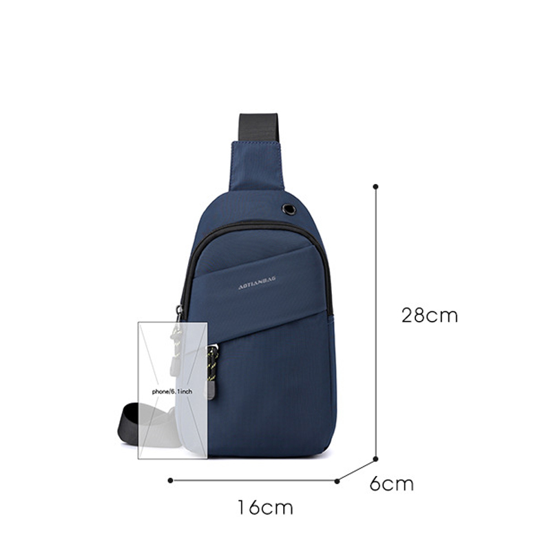 Túi đeo chéo nam phong cách mới - BEE GEE DCN9256