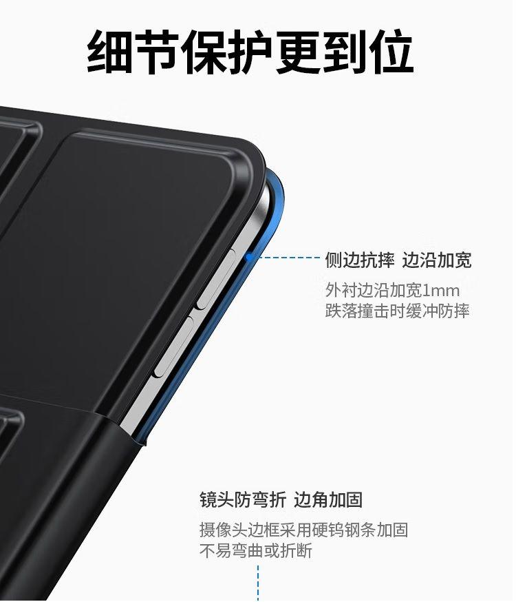 Ugreen UG80904LP383TK 11inch Màu Đen Ốp bảo vệ nam châm hai mặt cho iPad Pro 11inch có khe cắm bút chì - HÀNG CHÍNH HÃNG