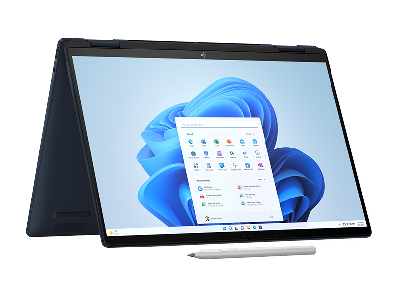 Laptop HP Envy X360 14-fc0161TU (Core Ultra 5-125U| 16GB RAM| 512GB SSD| Intel Graphics| 14"2.8K| Blue) - Hàng Chính Hãng