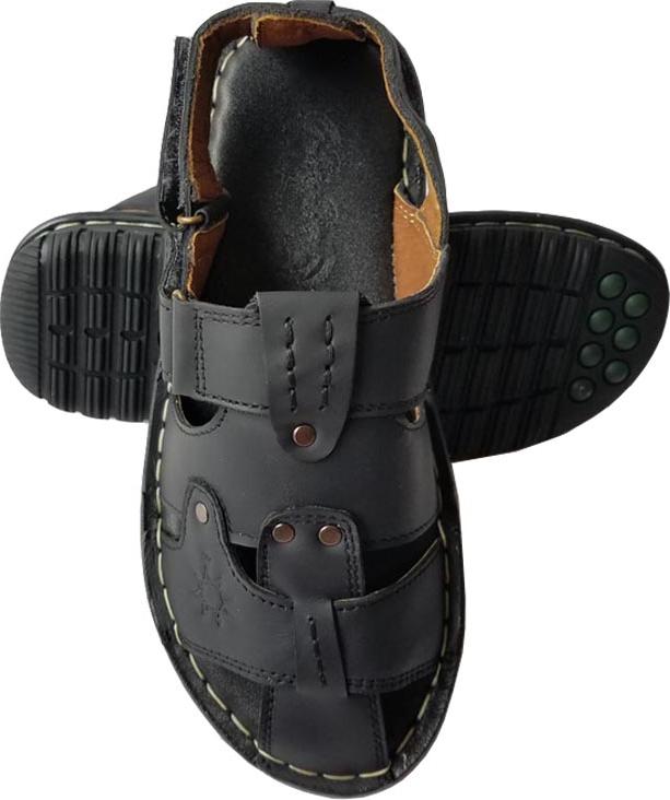 Giày Sandal Bít Mũi BIGGBEN Da Bò Thật Cao Cấp SD24