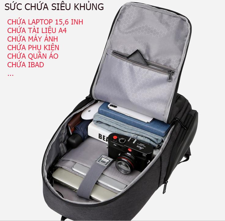 Ba lô nam thời trang cao cấp phong cách châu âu