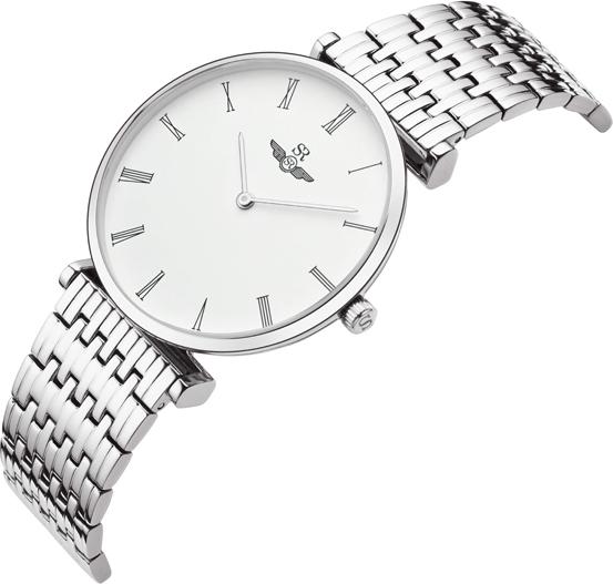 Đồng Hồ Nam SRwatch SG8702.1102 - Sapphire - 40mm - Quartz (Pin) - Dây kim loại