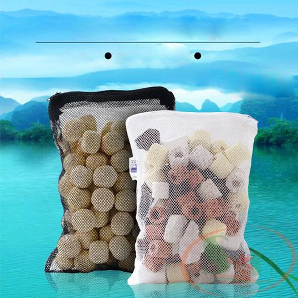 San Hô Vụn túi 1KG + 1 túi lưới đựng vật liệu lọc cho bể cá
