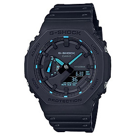Đồng Hồ Nam Dây Nhựa Casio G-Shock GA-2100-1A2DR Chính Hãng - GA-2100-1A2 Carbon Core