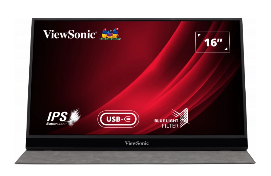 Màn Hình Di Động Viewsonic VG1655 16" IPS FHD USB C- Hàng chính hãng