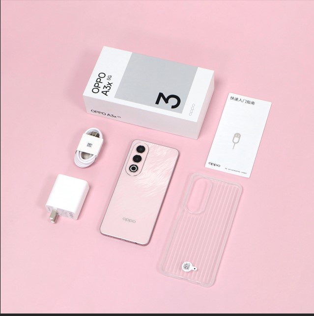 Điện thoại OPPO A3X 5G (6GB/128GB) Mediatek Dimensity 6300,màn hình 6.67" 120Hz ,rom tiếng việt- Hàng nhập khẩu