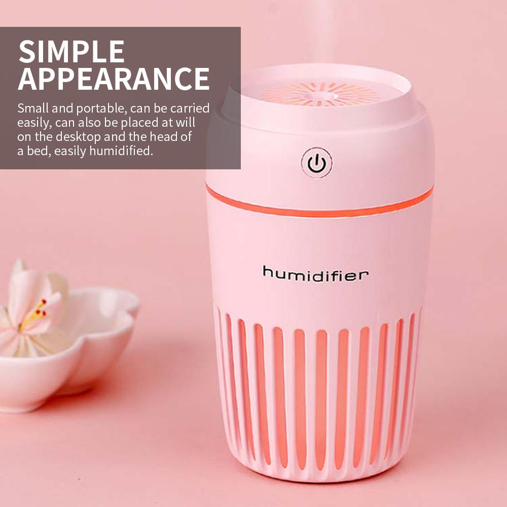 Máy tạo độ ẩm không khí Time-Cup WOPOW HM03, Máy phun sương kèm đèn ngủ mini