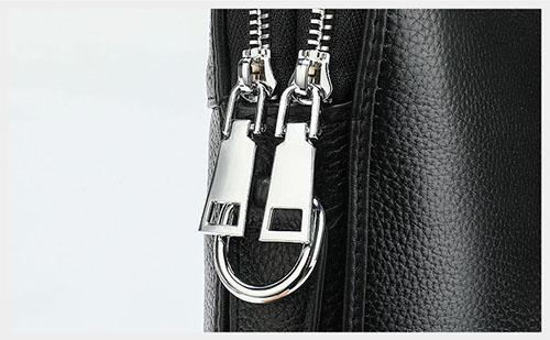 Cặp nam văn phòng Marrant BHM17610 Da bò thật Túi xách công sở nam. Vừa laptop 14inch. Phom cứng.Hàng chính hãng.