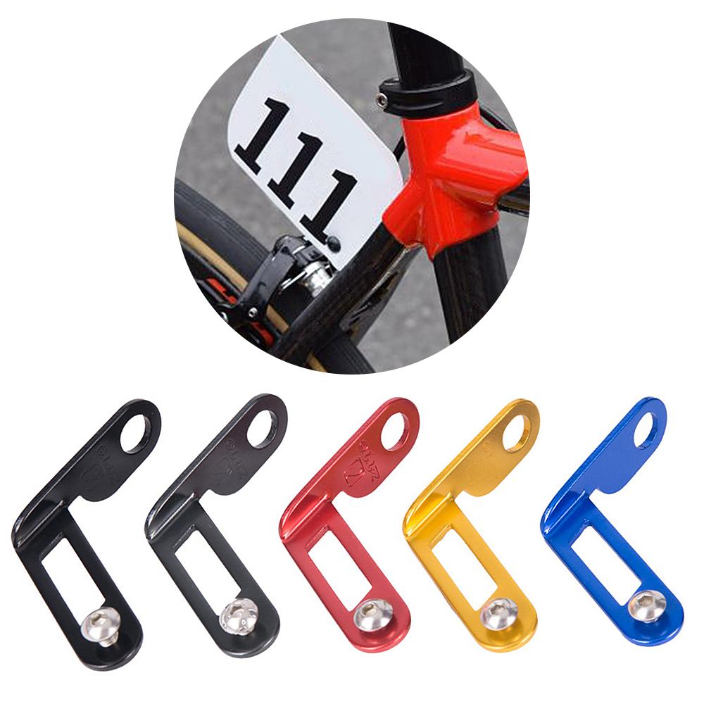 Giá đỡ bảng số xe đạp đua đường trường bằng hợp kim nhôm, bền nhẹ