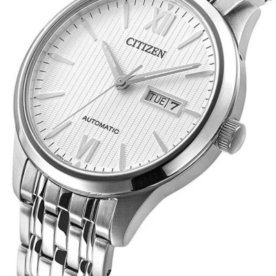 Đồng Hồ Nam Citizen Dây Thép Không Gỉ NP4070-53A - Mặt Trắng (Sapphire)