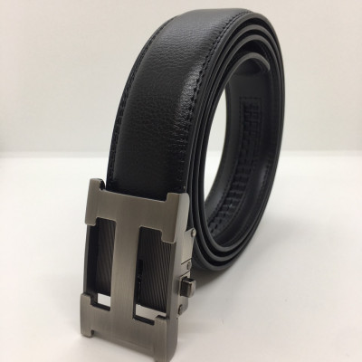 Thắt Lưng, Dây Nịt Nam Cao Cấp HMT, Khoá Tự Động Kiểu Chữ H, Dây Thắt Lưng Da Bò Chính Hiệu, H1-Đen