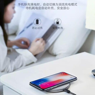 Ugreen UG50574CD180TK 10W màu Xám Đế sạc nhanh không dây cao cấp - HÀNG CHÍNH HÃNG