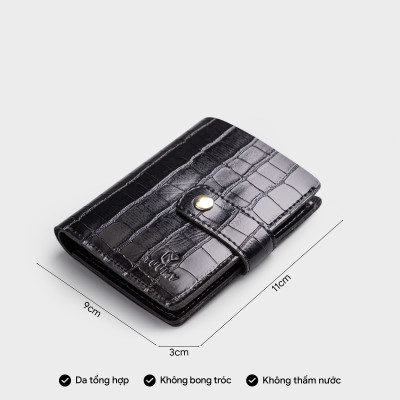 Ví Yuumy ( Thời trang nữ dáng cầm tay nhỏ gọn - Ví da Verein YV77 )