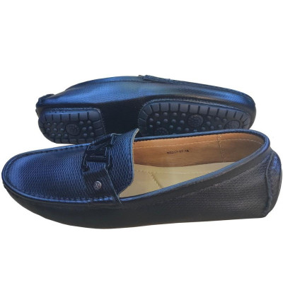 Giày Mọi Nam Đế Âm Da Bò Thật TiTi ĐÔ Cao Cấp GDA258d