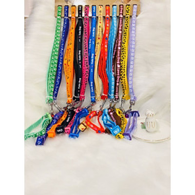 DÂY DẮT KÈM VÒNG CỔ VÀ CHUÔNG DÀNH CHO CHÓ MÈO ZICHEN (ĐỘ DÀI DÂY KHOẢNG 1M2)