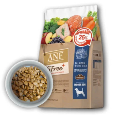 [DATE MỚI] Thức ăn hạt cho chó ANF 6FREE VỊ CÁ HỒI + CÁ TRẮNG 5.6KG nhập khẩu Hàn Quốc