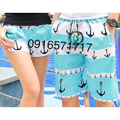 Quần đôi đi biển (giá Combo 2 quần đi biển xinh lung linh)