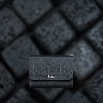 Ví Da Nam Nữ Đựng Thẻ Handmade Lealux Holder Handmade 1