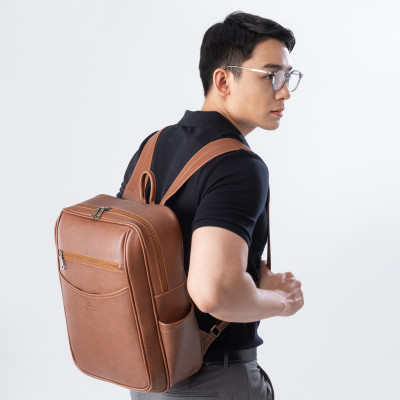 Balo Lata ( Thời trang nam công sở cỡ lỡn - Balo da BAL66 )