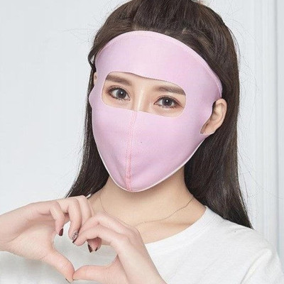 (Combo 5 chiếc) Khẩu trang fullface kín mặt - khẩu trang che 3/4 mặt cho nữ