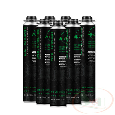 Bình xịt foam Mius xốp nở tạo bố cục layout background bể bán cạn thủy sinh cá tép cảnh