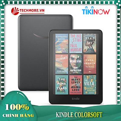 Máy đọc sách Kindle Colorsoft Signature Edition 32Gb, Màn hình màu 7 inch - Hàng chính hãng
