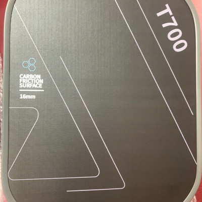 Vợt Pickleball  T700 mặt carbon dầy 16mm tặng kèm túi đựng chéo + 2 bóng chuẩn thi đấu + cuốn cán vợt chống mồ hôi tay