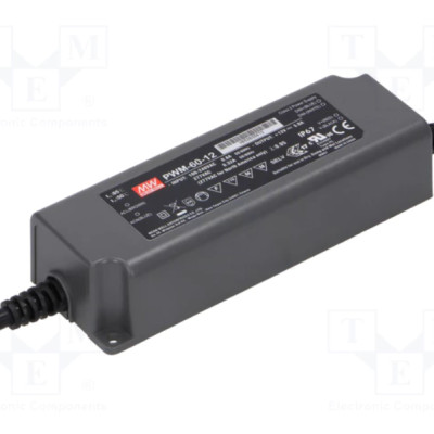Nguồn Meanwell PWM-60-12 Hàng nhập khẩu